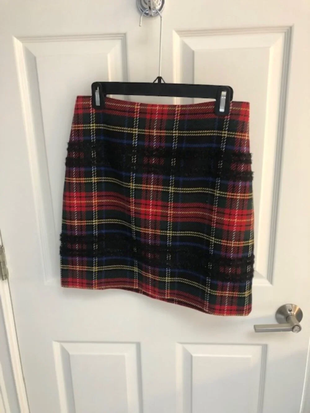 NWT J. Crew plaid mini skirt